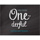 Blue One-derful Foldover Note Cards Image 4 of 4